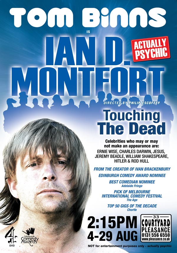 Ian D. Montfort Edinburgh Flyer Poster Design