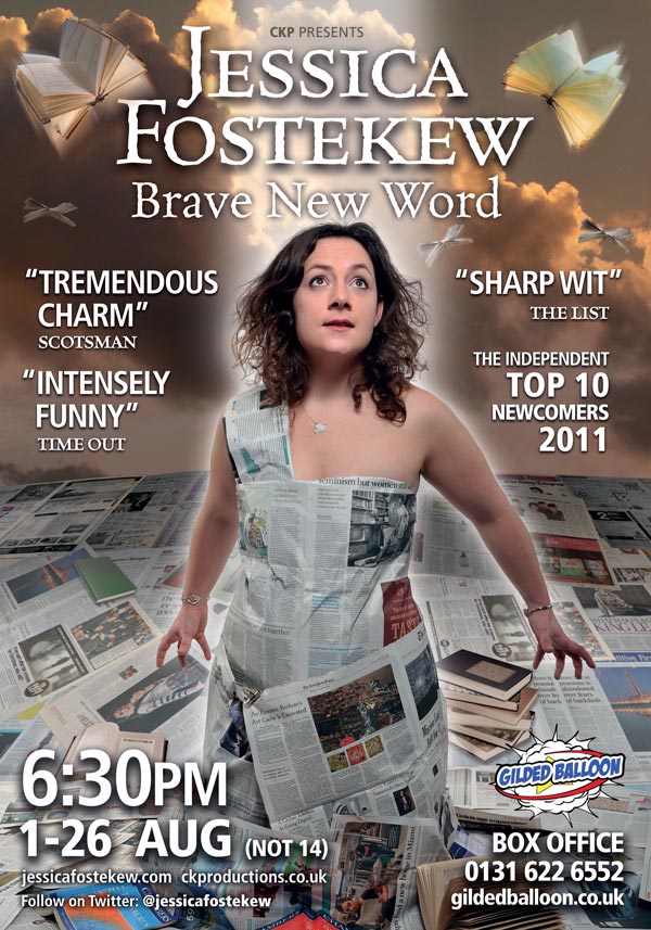 Jessica Fostekew Edinburgh Flyer Poster Design